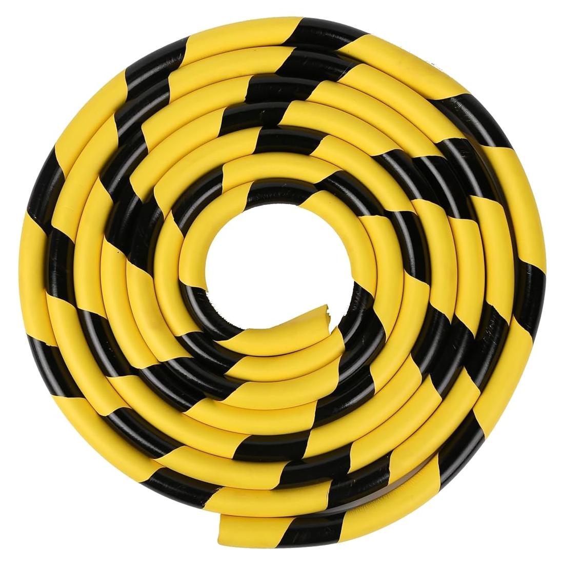 Protectores de Esquinas de Goma NBR Kyvoria 5M Amarillo/Negro