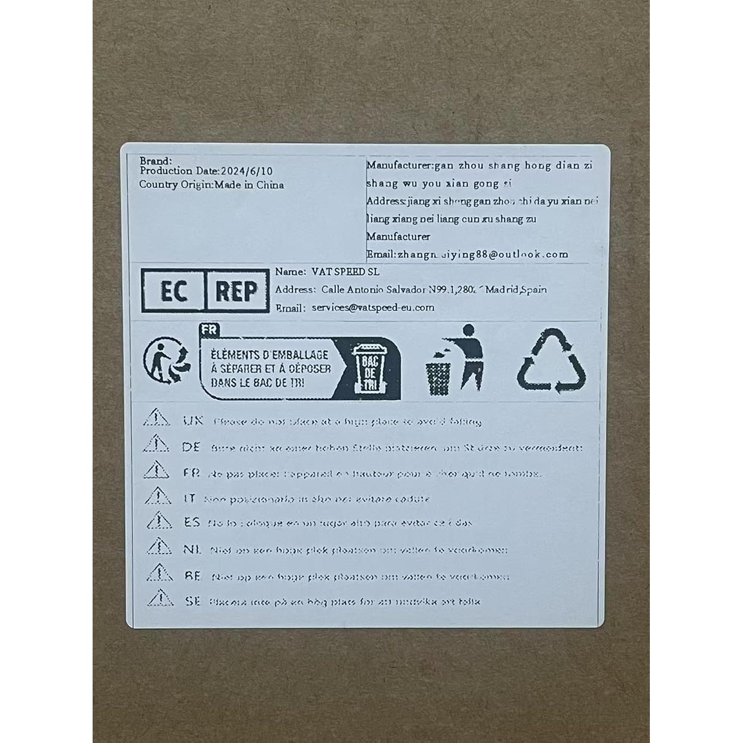 Protectores de Esquinas de Goma NBR Kyvoria 5M Amarillo/Negro