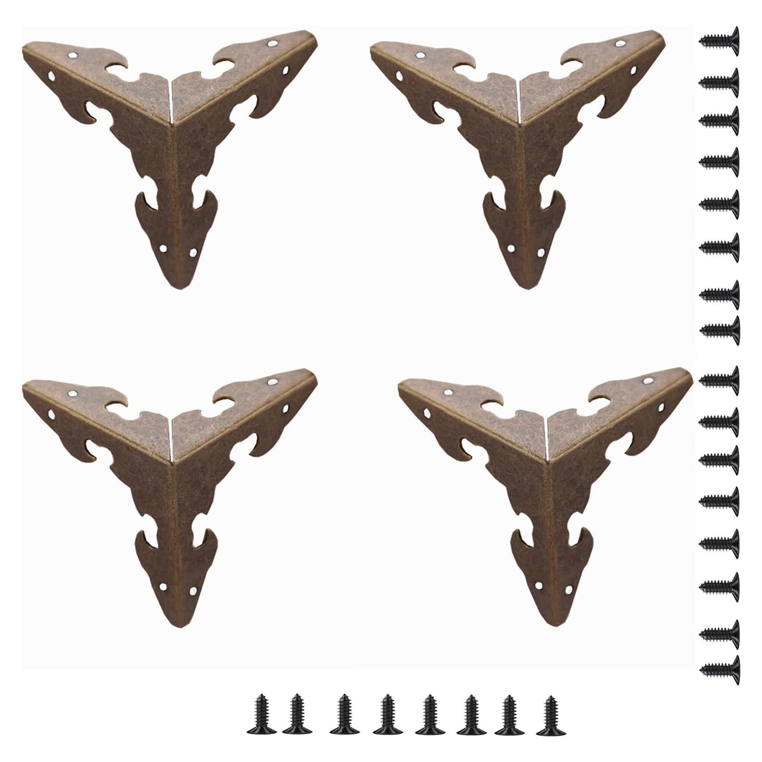 Protectores de Esquinas de Muebles WANLIAN Bronce 30mm 4pcs