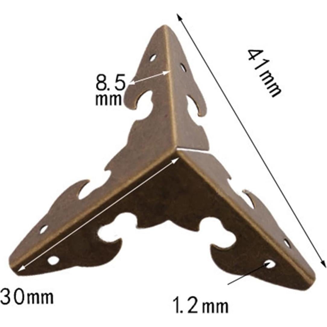 Protectores de Esquinas de Muebles WANLIAN Bronce 30mm 4pcs