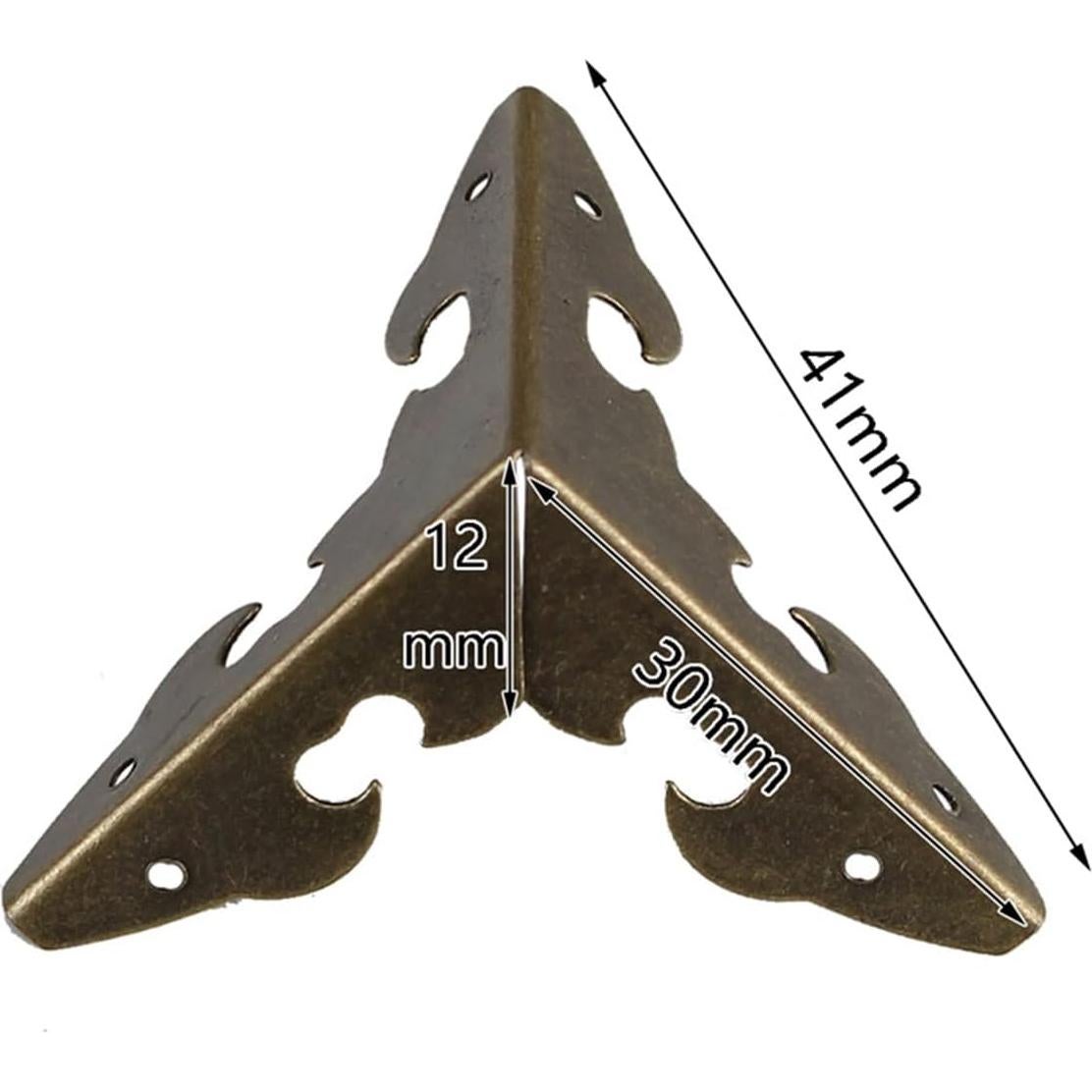 Protectores de Esquinas de Muebles WANLIAN Bronce 30mm 4pcs