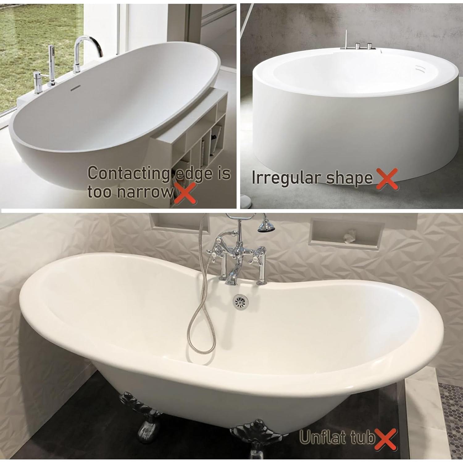 Protector de Salpicaduras de Ducha FAILUN 23.5x23.5cm 2 Piezas