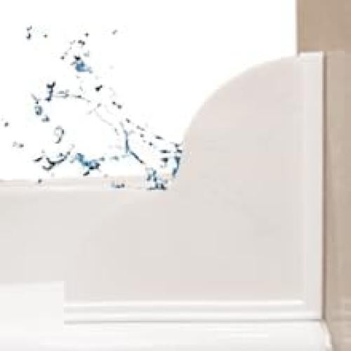 Protector de Salpicaduras de Ducha FAILUN 23.5x23.5cm 2 Piezas