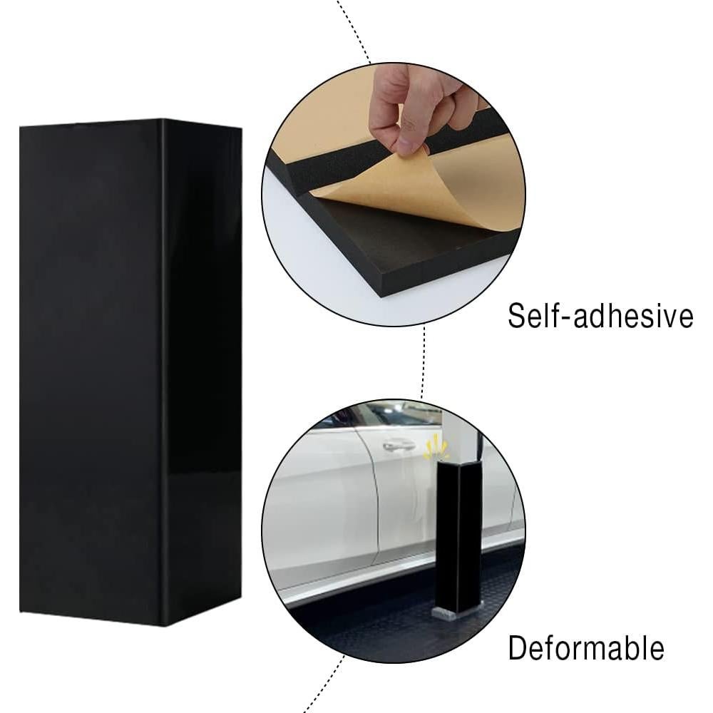 Protectores de Pared de Garaje GUEQUITLEX - 2 Paquete, Espuma