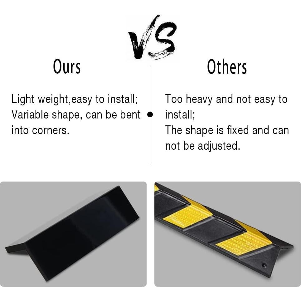 Protectores de Pared de Garaje GUEQUITLEX - 2 Paquete, Espuma