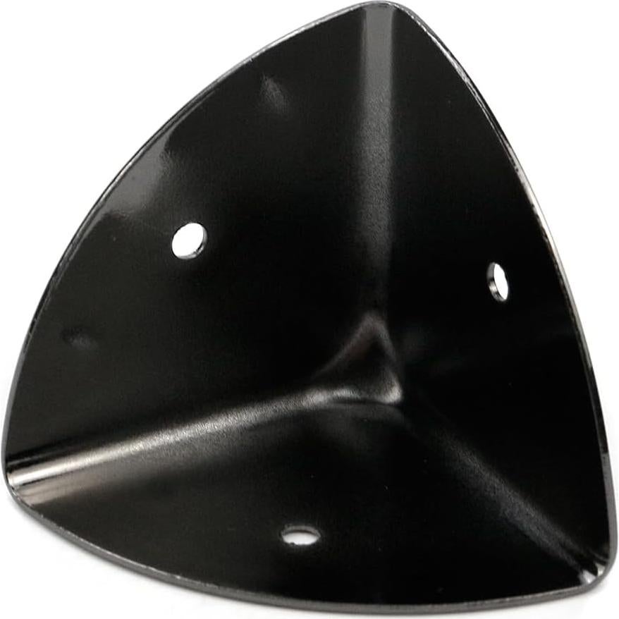 Protectores de Esquinas de Hierro T Tulead 39mm Plata Espejo 8PCS