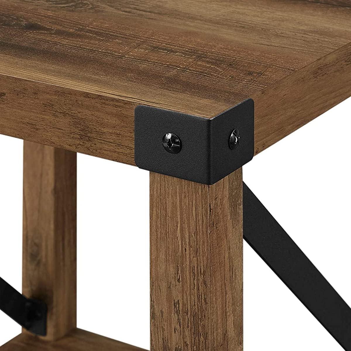 Juego de 4 Protectores de Esquina de Metal Keenkee 5cm Negro