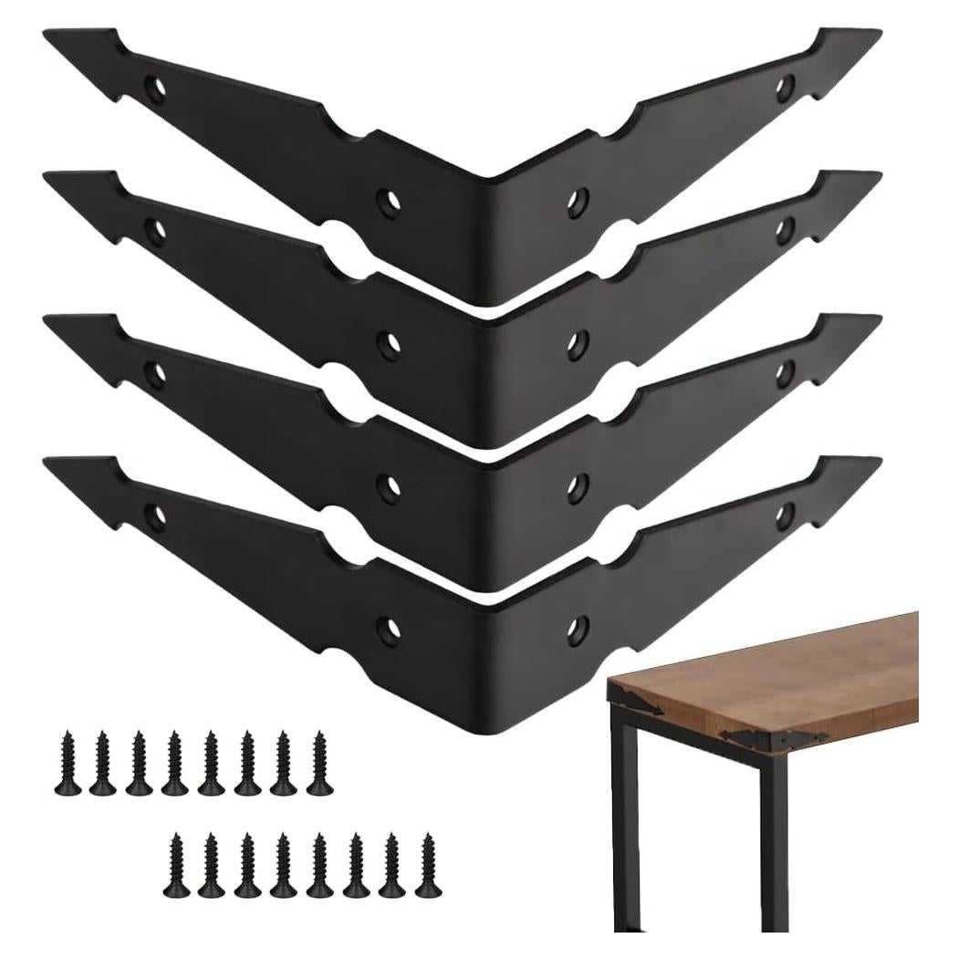 Guardias de Esquina Decorativas AKBFOX 15.5cm Metal Antioxidante