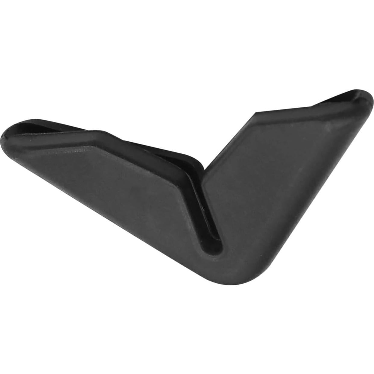 Protector de Borde de Puerta de Coche uxcell Negro 2 Piezas