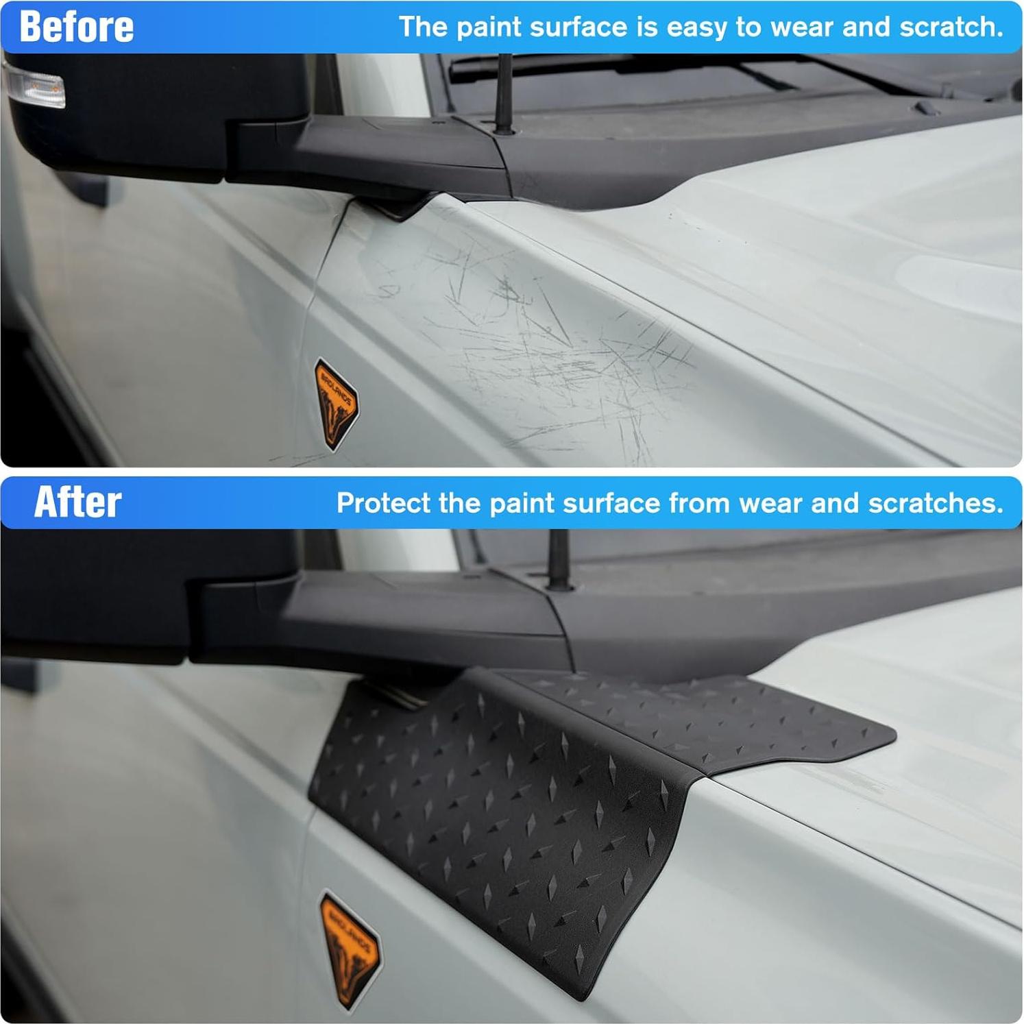 Cubierta de Esquina Lateral LitMiRaCle para Ford Bronco 2021-2023