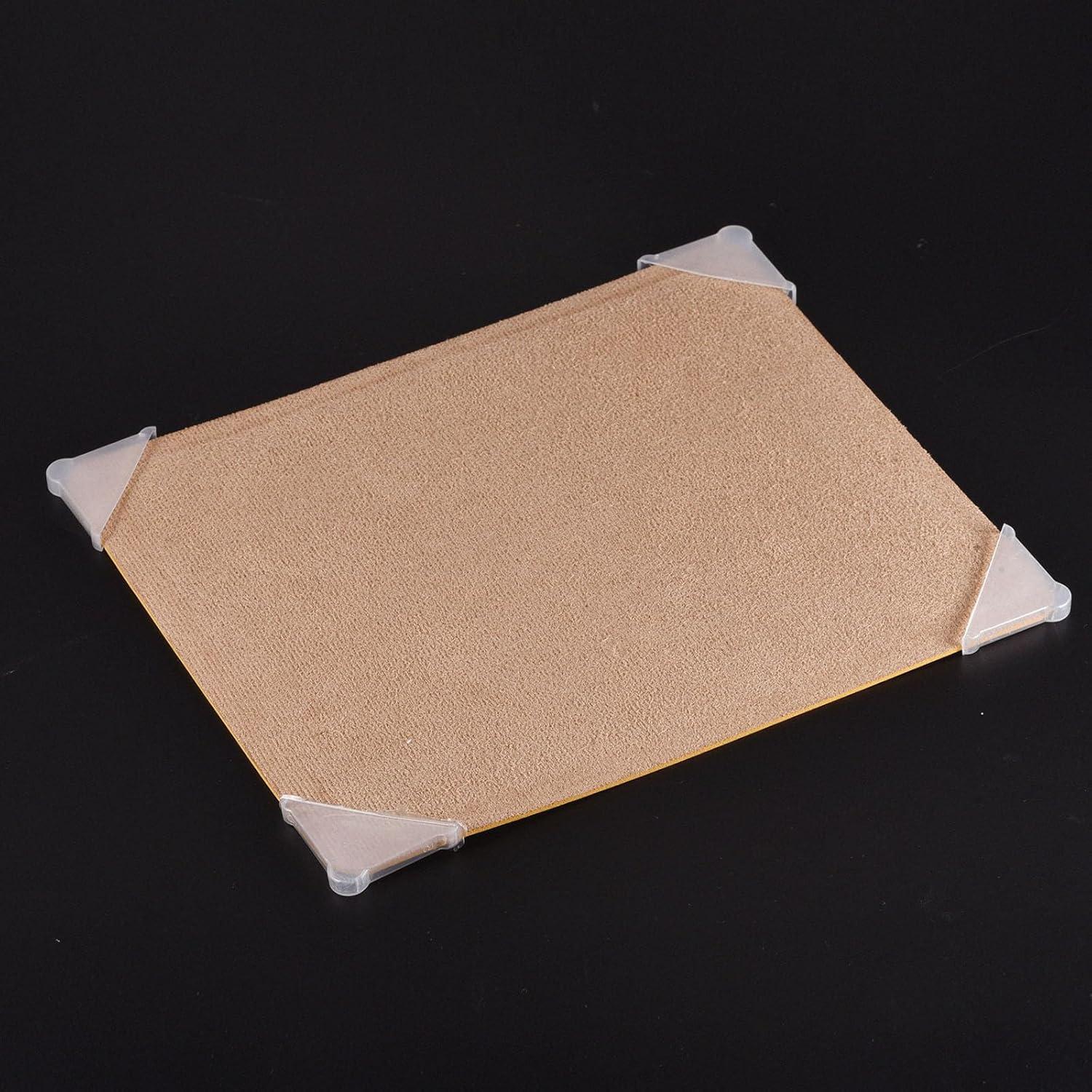 Protectores de Esquinas de Plástico uxcell 50Pcs 6x50mm Blanco