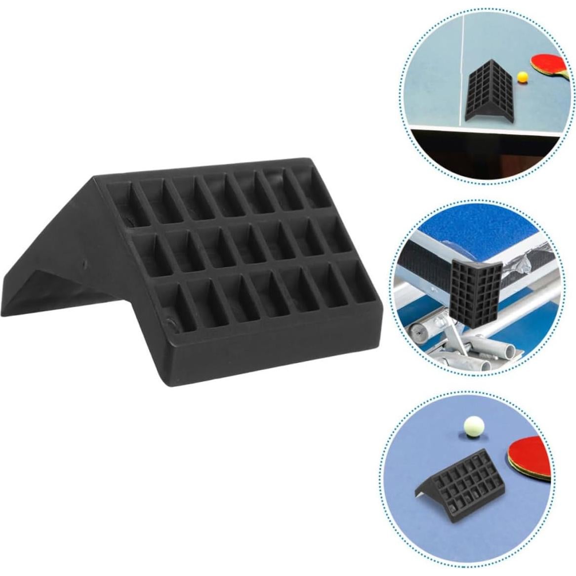 4 Protectores de Esquinas de Mesa de Tenis GOOHOCHY Negro