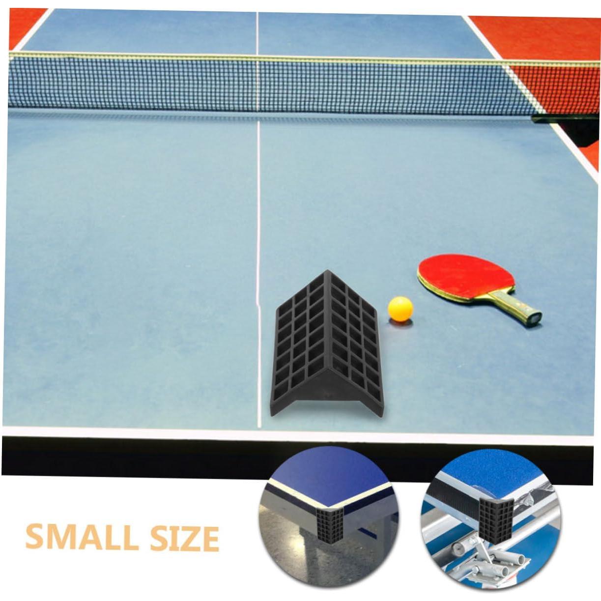 4 Protectores de Esquinas de Mesa de Tenis GOOHOCHY Negro