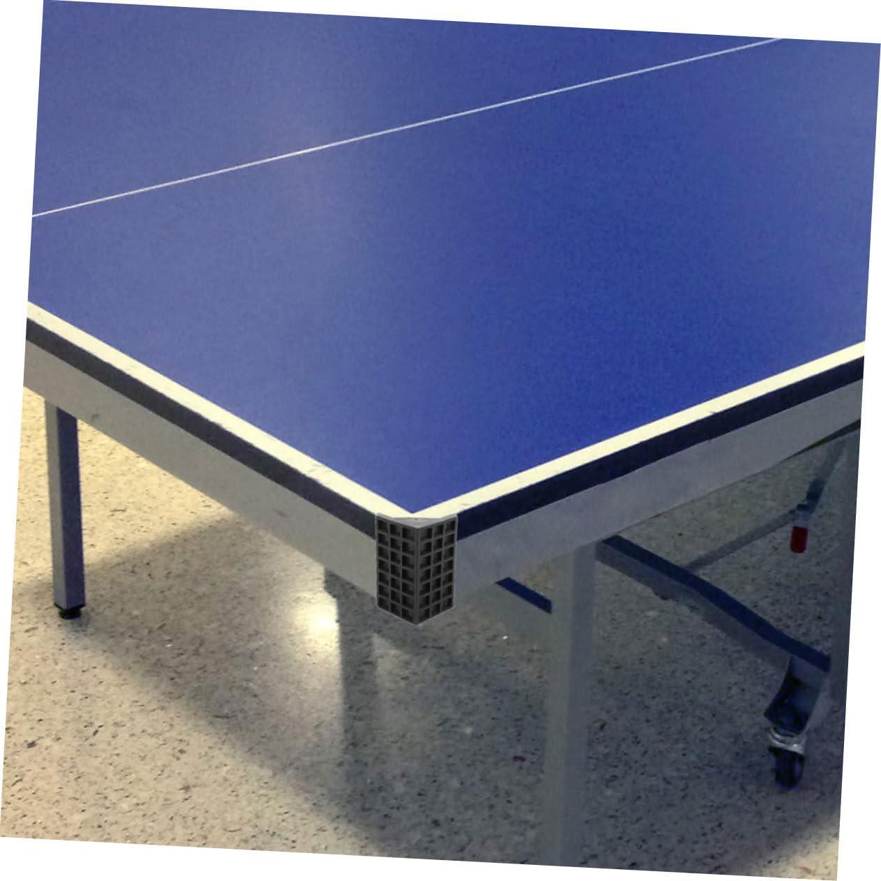4 Protectores de Esquinas de Mesa de Tenis GOOHOCHY Negro