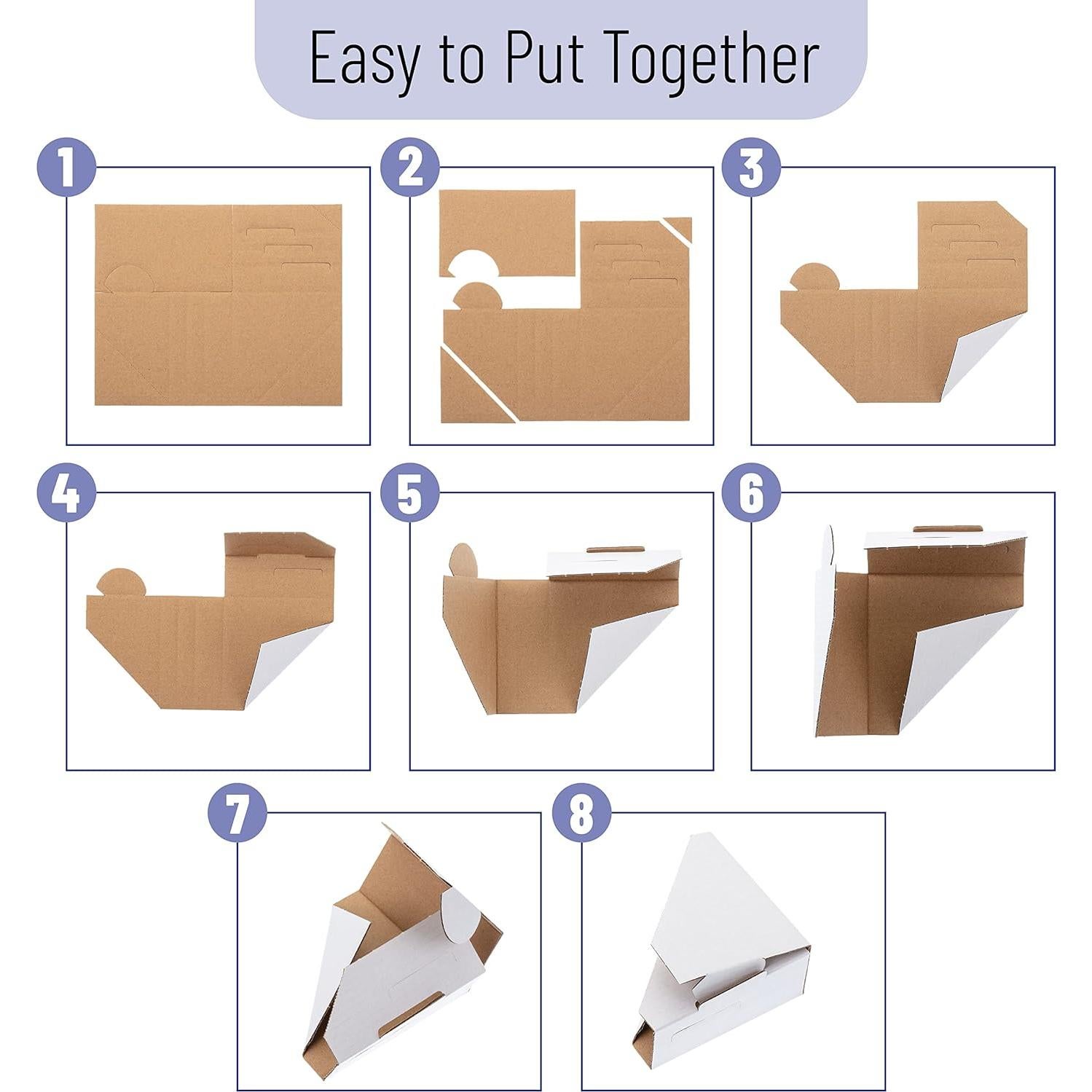 Protectores de Esquinas de Cartón Ajustables Mr. Pen - 40 Unidades