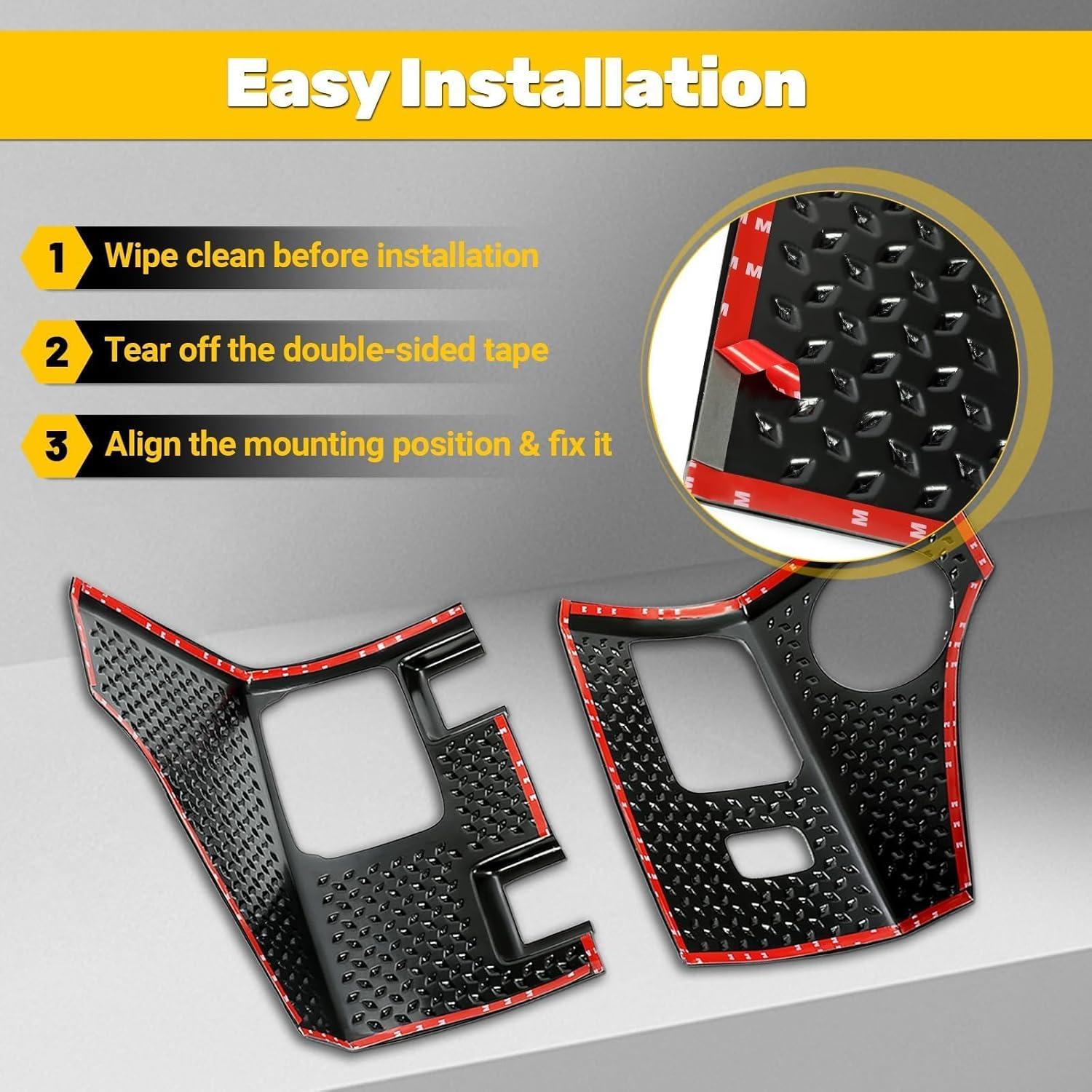 Protectores de Esquina Traseros ECOTRIC para Jeep Wrangler 2007-2018