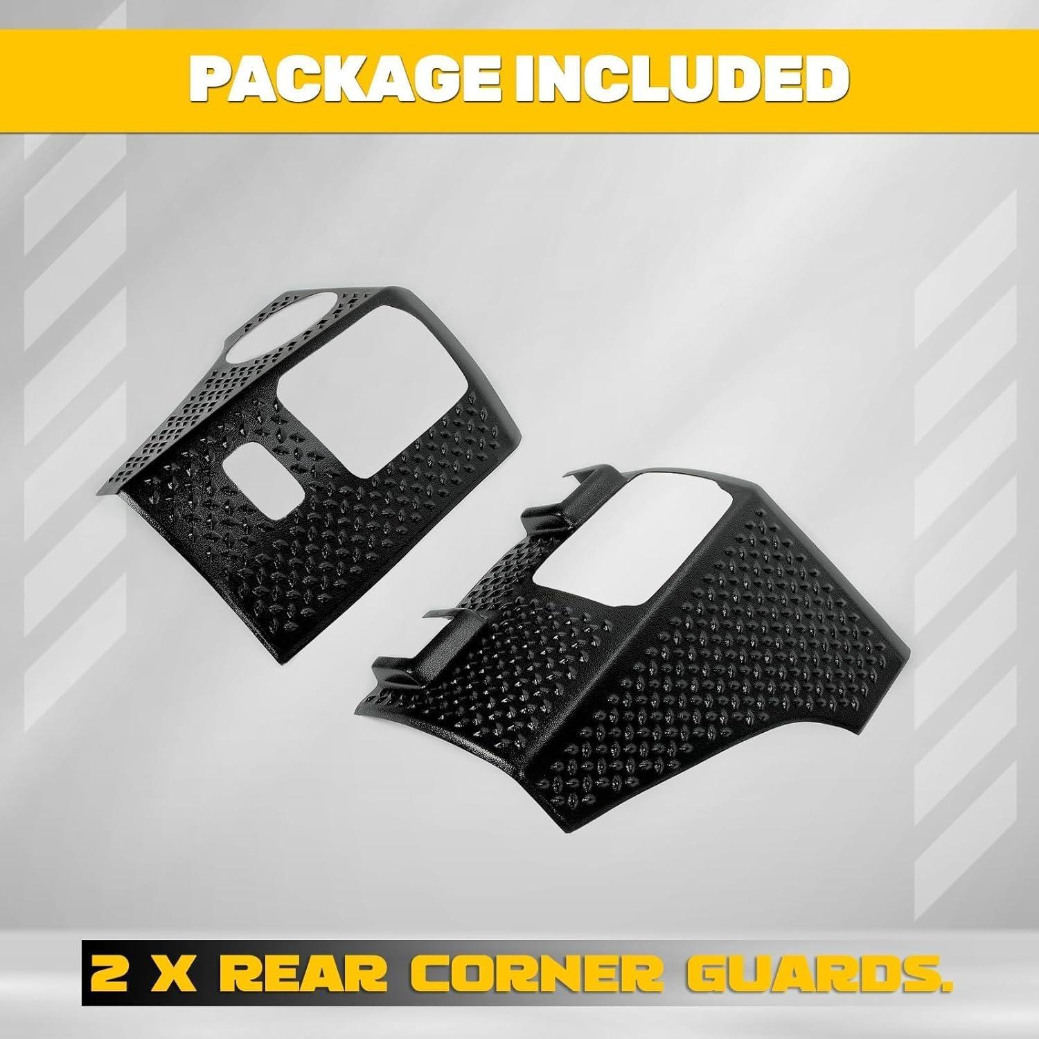 Protectores de Esquina Traseros ECOTRIC para Jeep Wrangler 2007-2018