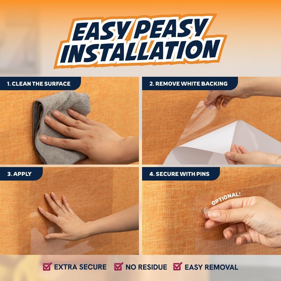 Protectores de Muebles Panther Armor 12 Hojas Antiaranazos