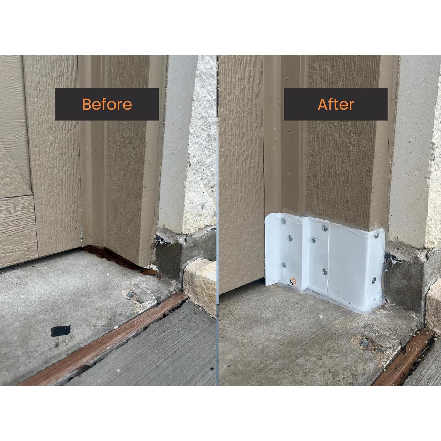 Escudo de Plagas Hern's Pro para Garaje - Barrera Aluminio 20x15 cm