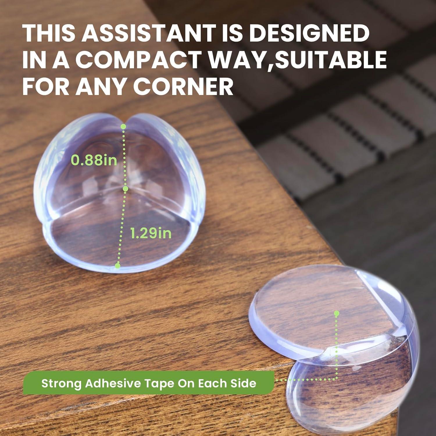 Protectores de Esquinas para Bebés Srnede 16 Piezas PVC Transparente