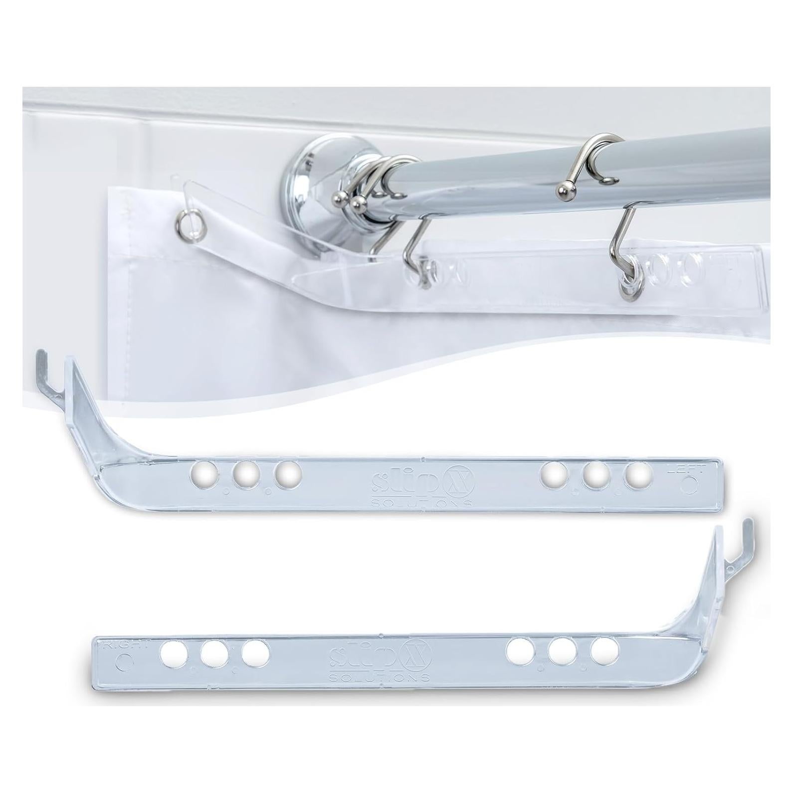 Guardia de Salpicaduras SlipX Solutions para Ducha - 2 Piezas