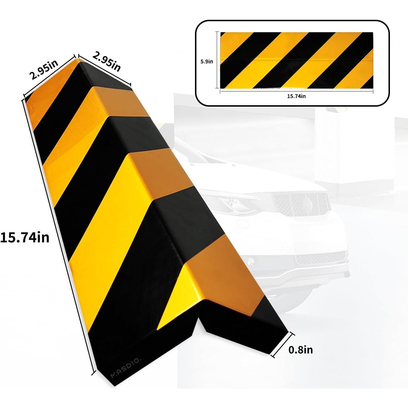 Protector de Pared de Garaje Garage Smith GWP05 - Espuma Reflectante