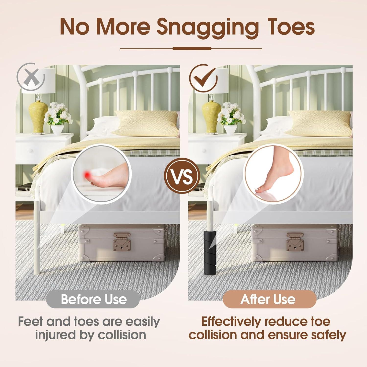 Protectores de Esquinas para Marco de Cama Ickimee - 4 Unidades