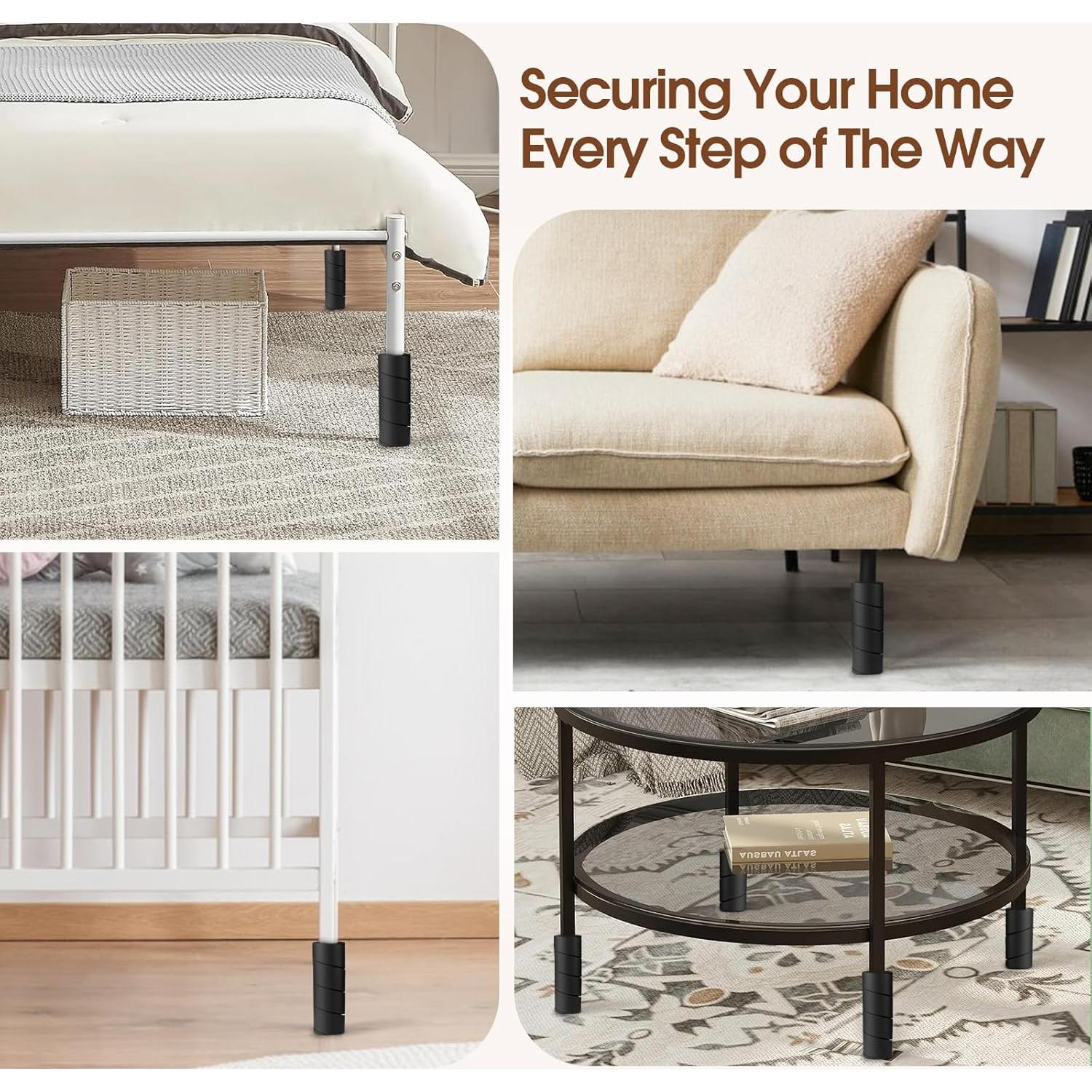 Protectores de Esquinas para Marco de Cama Ickimee - 4 Unidades