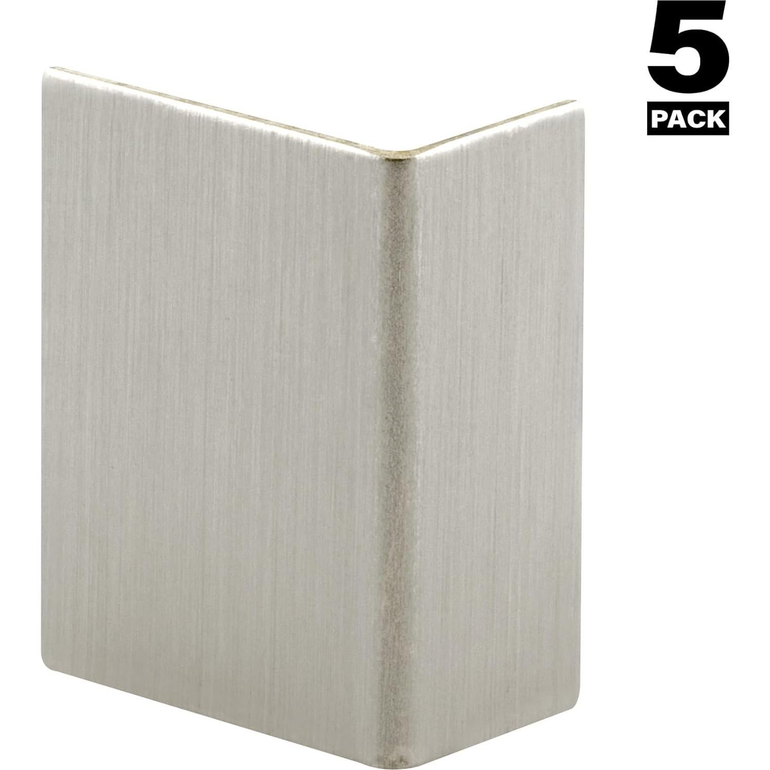 Protector de Bisel de Puerta Prime-Line S 4215 Acero Inoxidable 5 Pzas