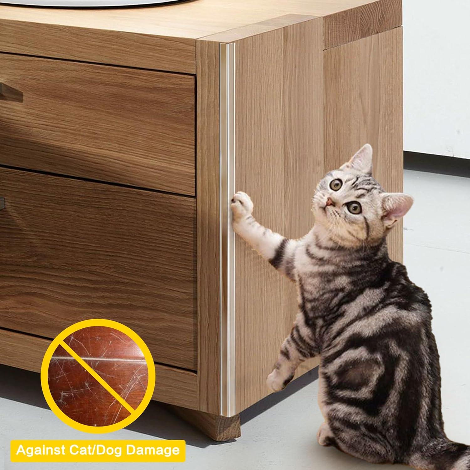 Protectores de Esquinas Transparentes Frychee - 5 Piezas 40.6 cm