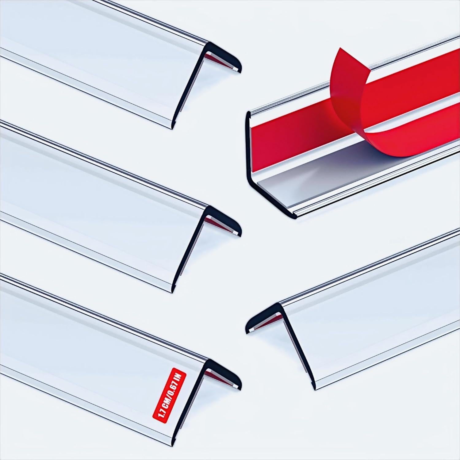 Protectores de Esquinas Transparentes Frychee - 5 Piezas 40.6 cm