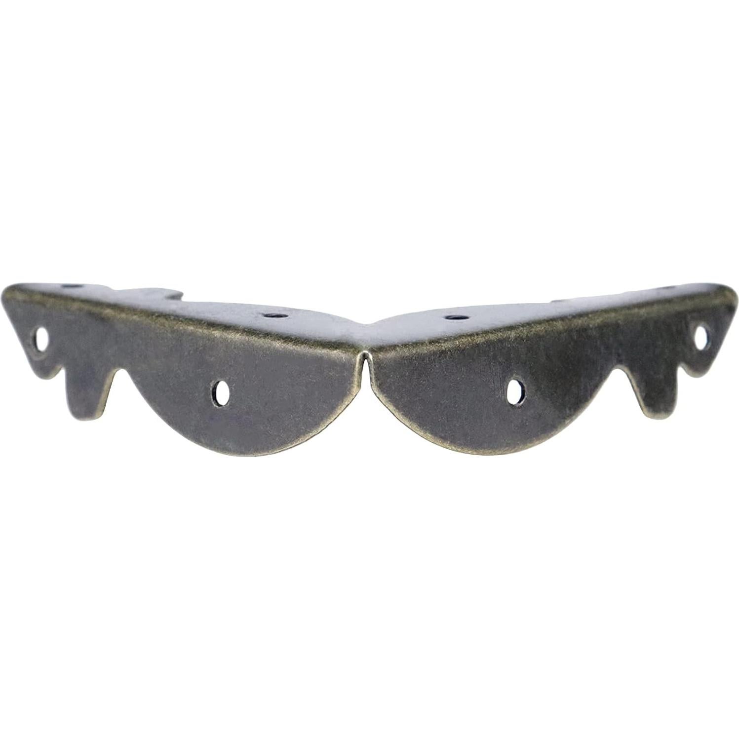 Protectores de Esquinas Metálicos T Tulead 20PCS Bronce 46x46mm