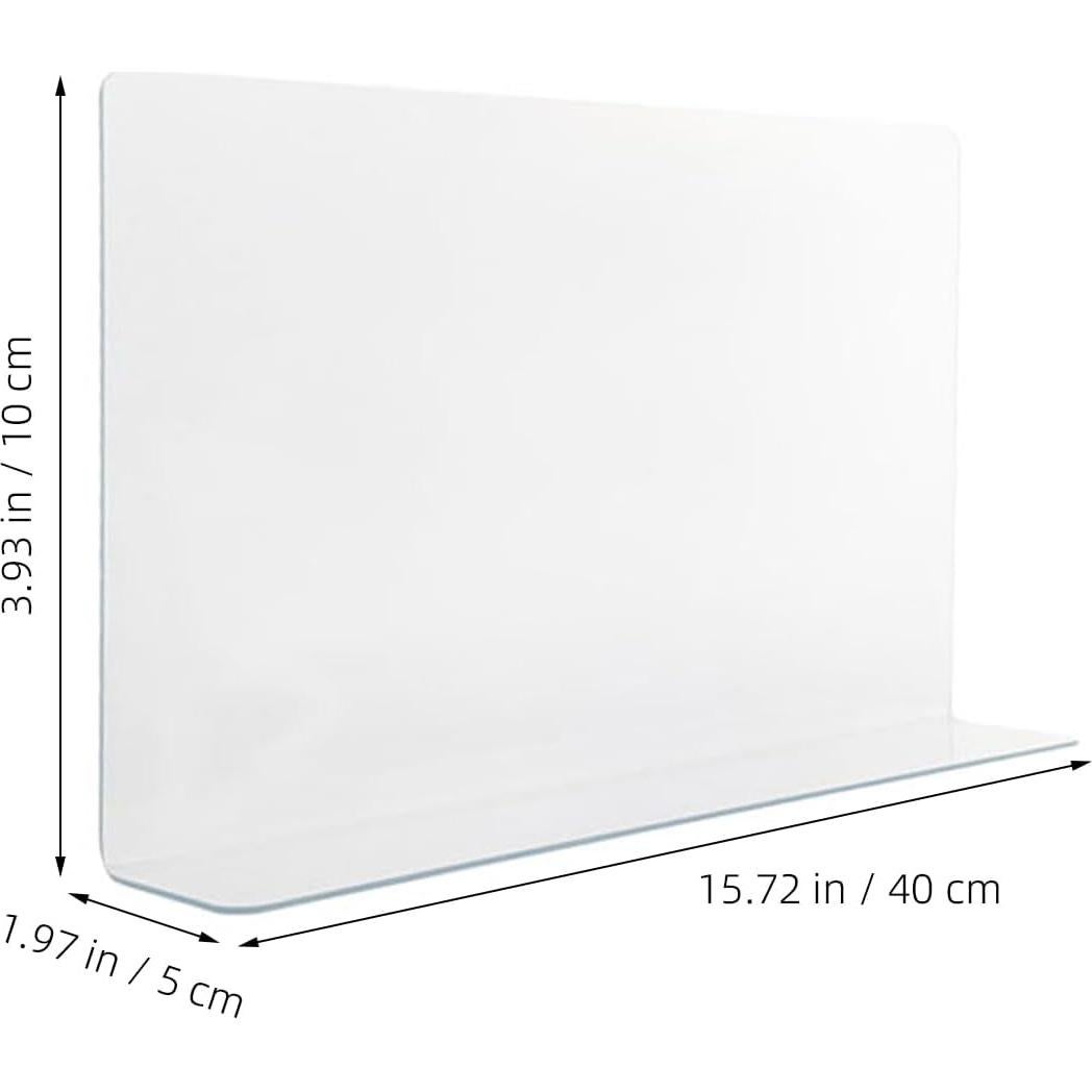 Protector de Salpicaduras Luxshiny 4 Piezas PVC Transparente