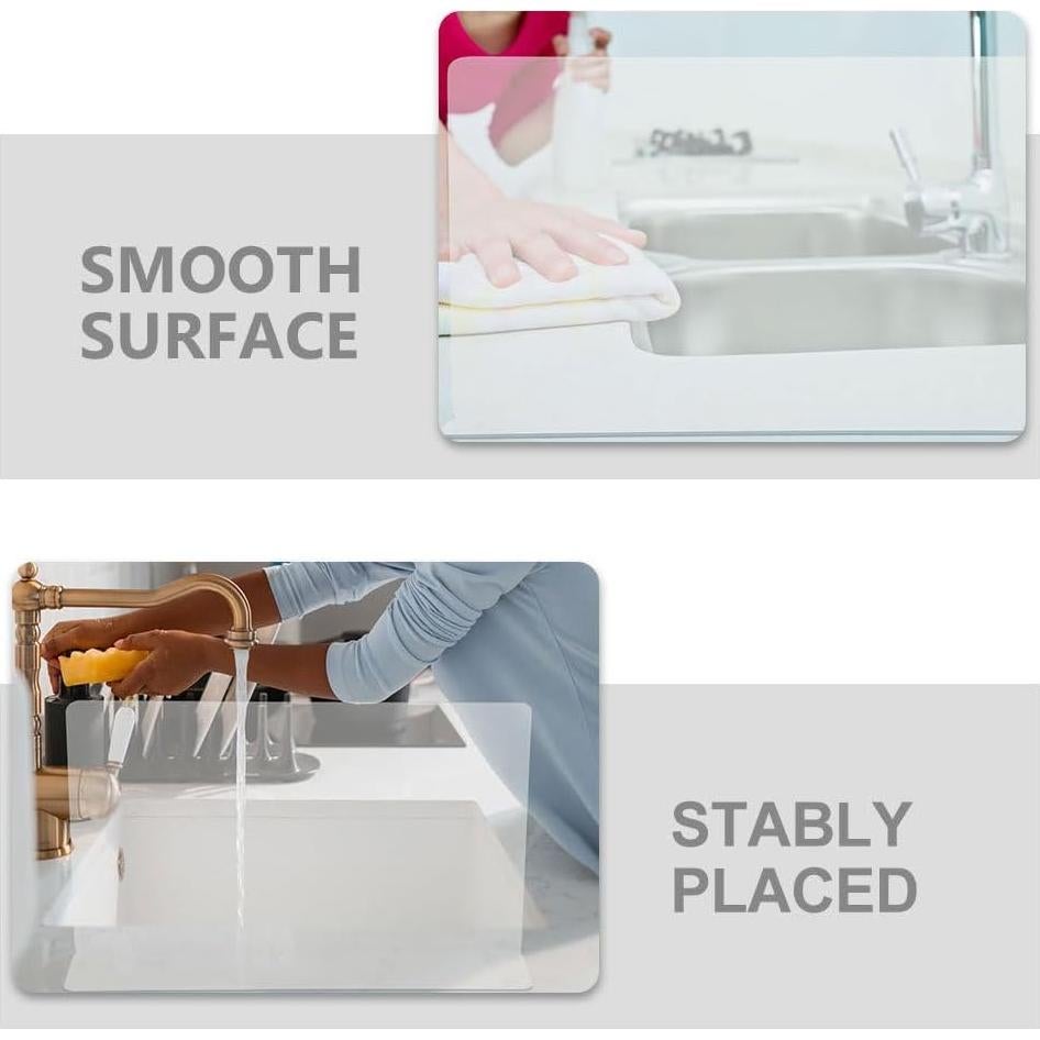 Protector de Salpicaduras Luxshiny 4 Piezas PVC Transparente