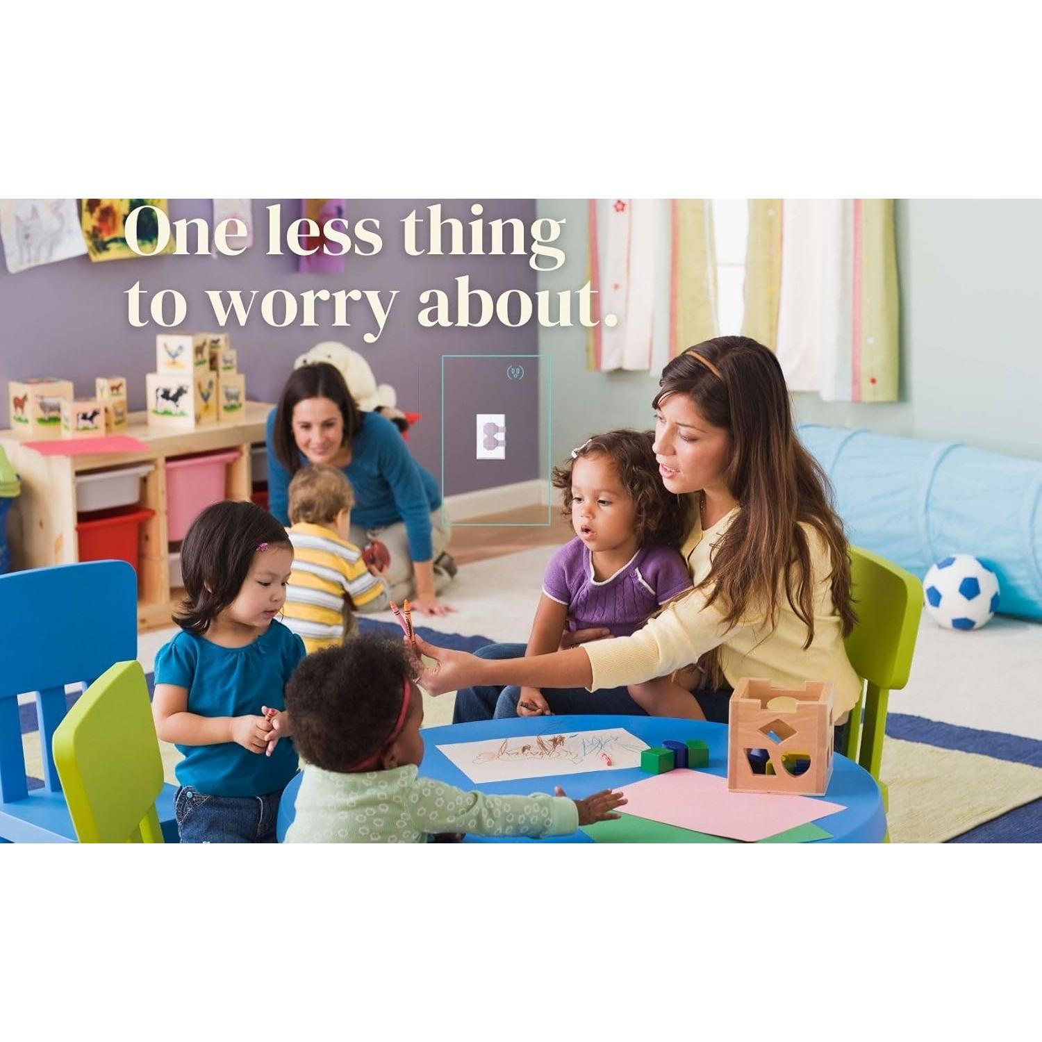 Cubiertas de Enchufe a Prueba de Bebés Simply Better - 6 Unidades