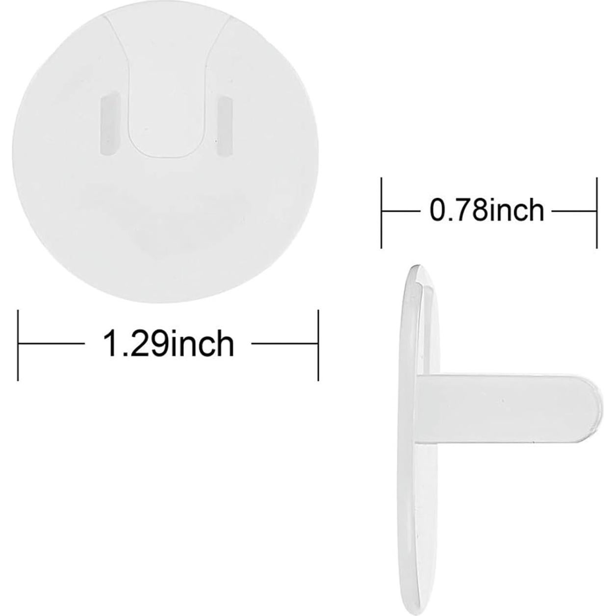 50 Cubiertas de Enchufe a Prueba de Niños PP - Seguridad Bebés