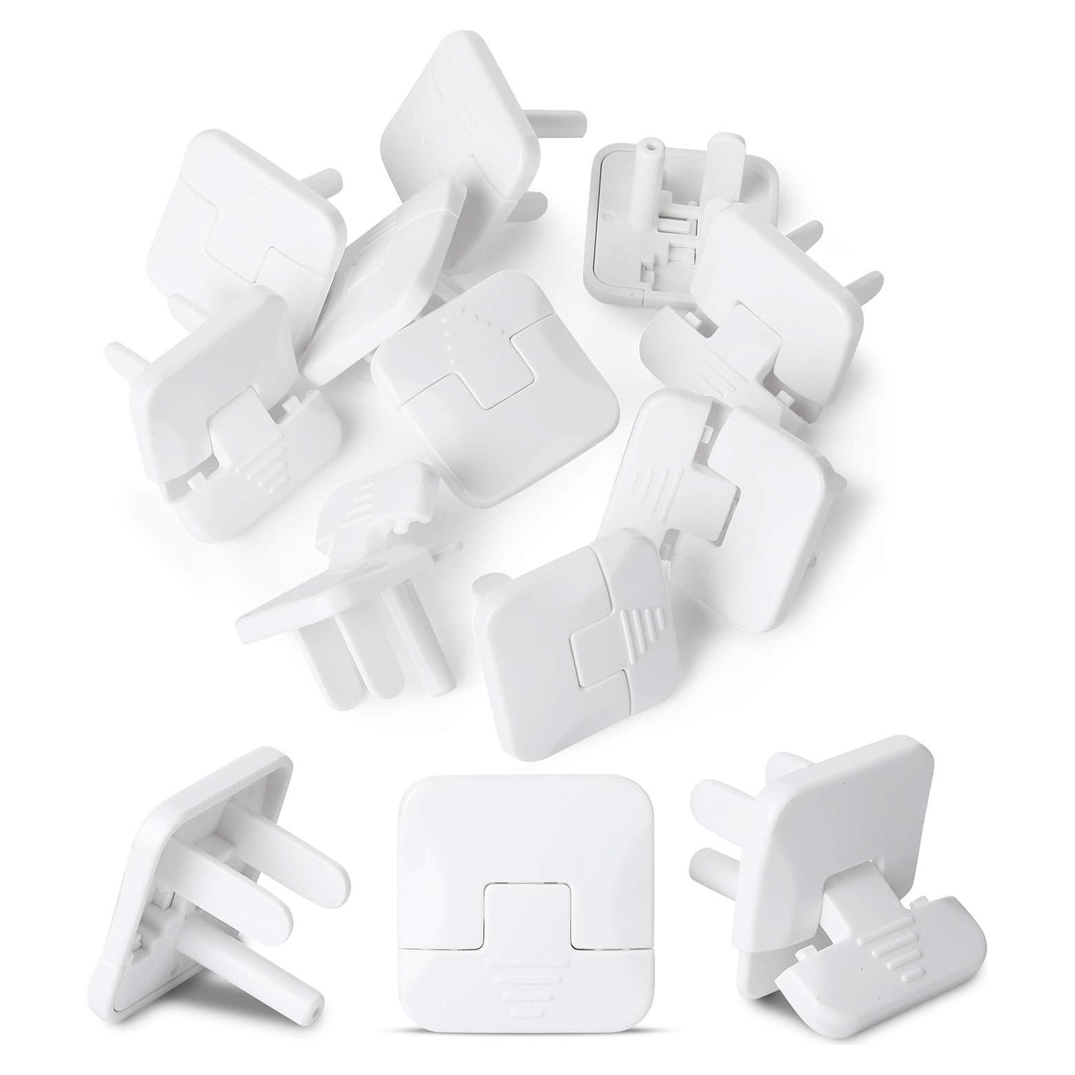 Cubiertas de Enchufe a Prueba de Niños Bates - 10 Unidades