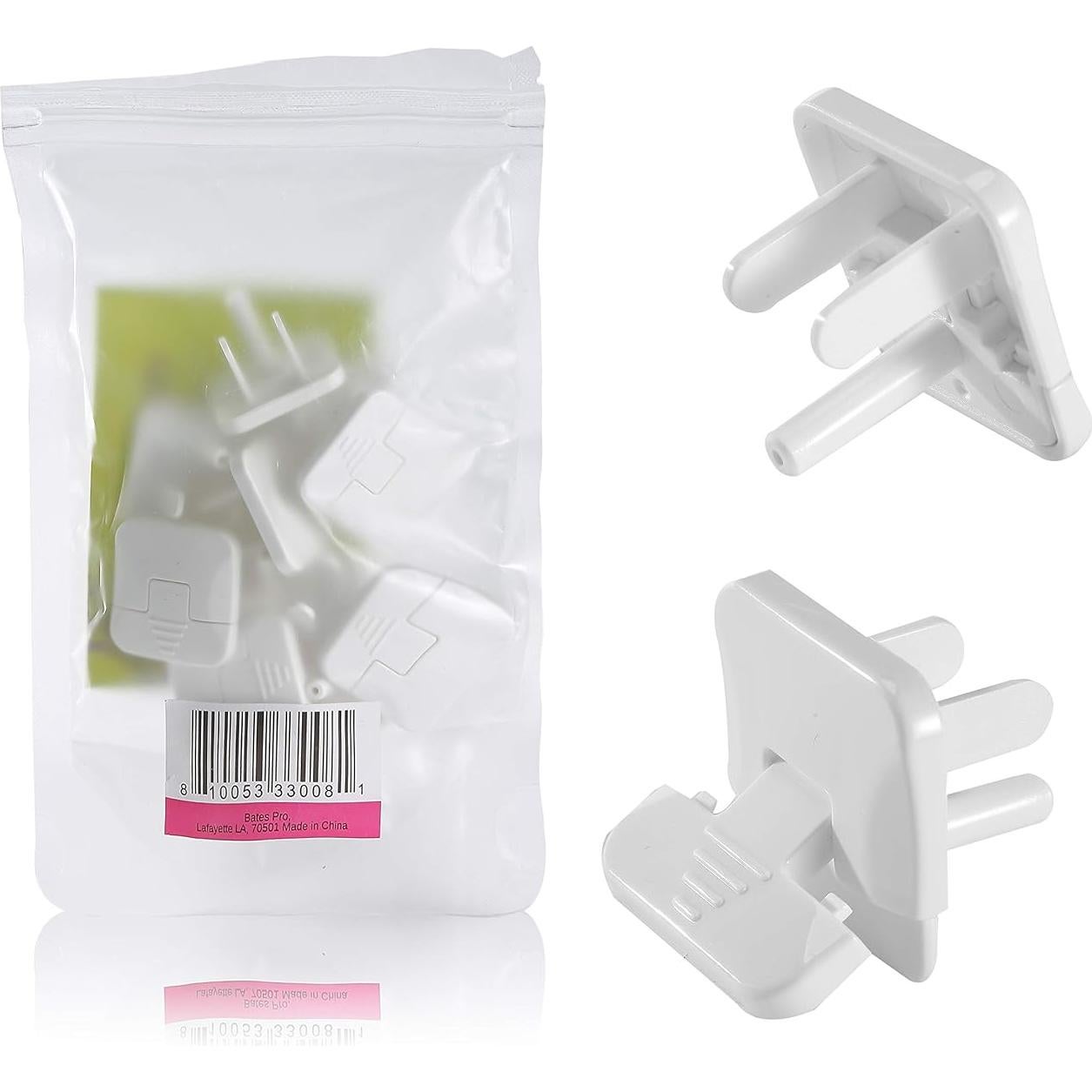 Cubiertas de Enchufe a Prueba de Niños Bates - 10 Unidades