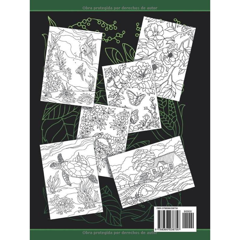 Libro de Colorear para Adultos Volumen 6: 40 Patrones Relajantes y Antiestrés (Colección de Terapia Artística Antiestrés) (Spanish Edition)