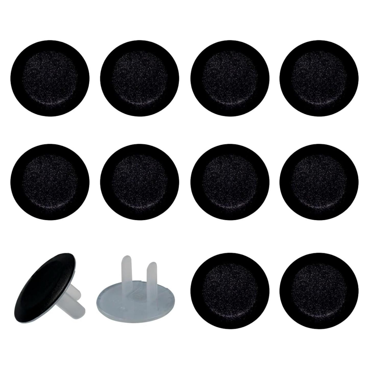 Paquete de 12 Cubiertas de Enchufe de Seguridad Infantil - Plástico Aislante