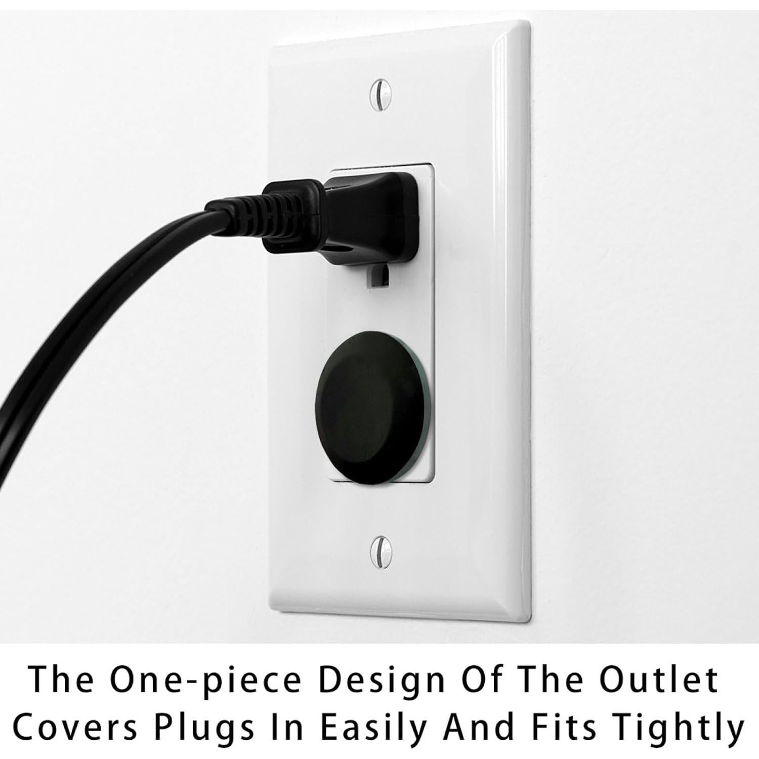 Paquete de 12 Cubiertas de Enchufe de Seguridad Infantil - Plástico Aislante