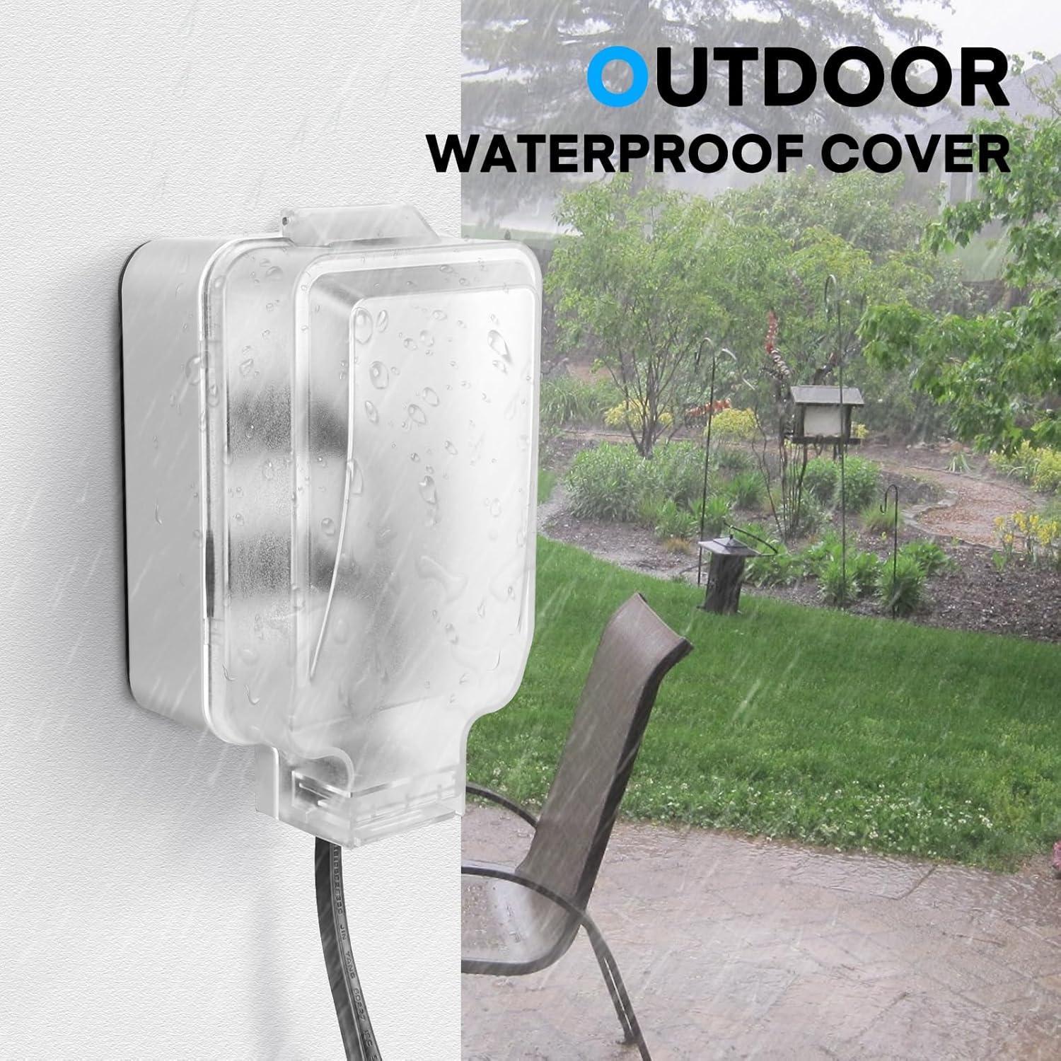 Caja de Cubierta de Enchufe FYY a Prueba de Niños 8.4x8.9cm