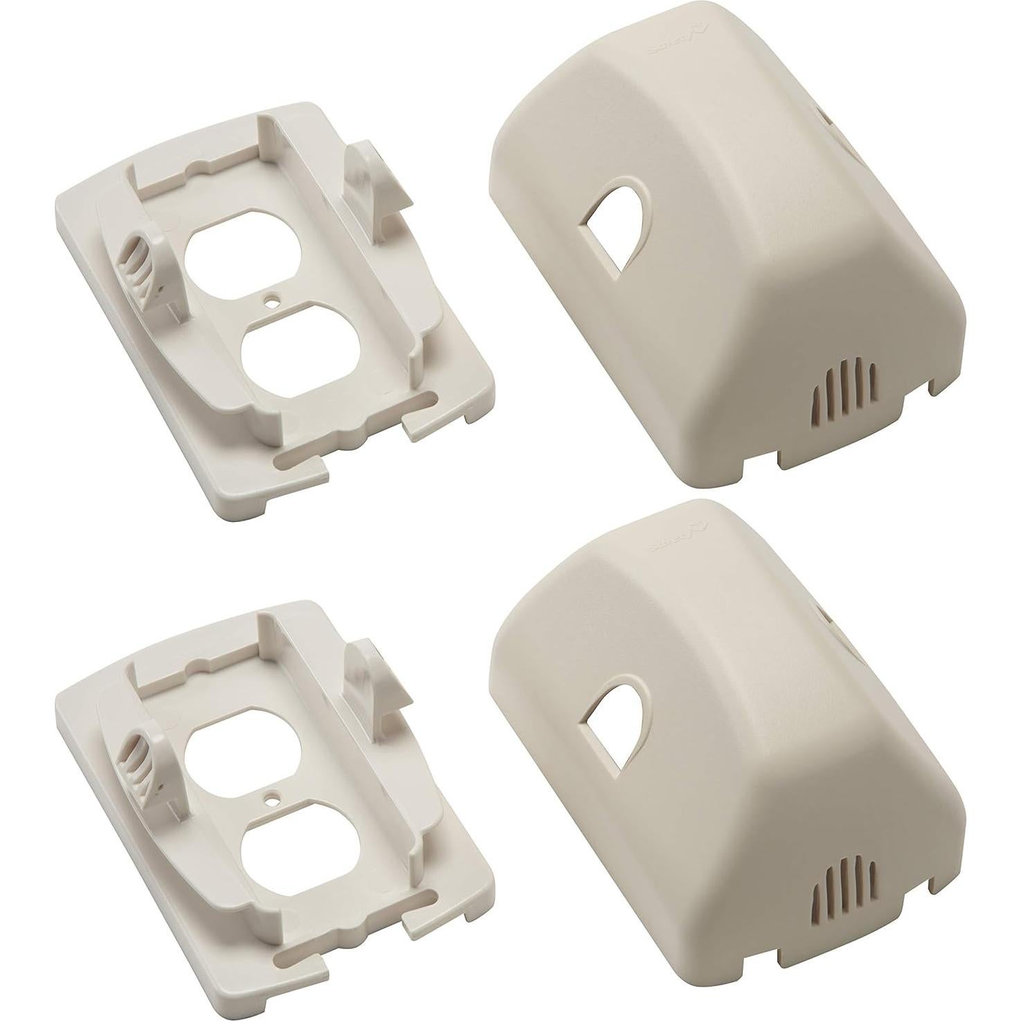 Cubierta de Enchufe Safety 1st con Acortador de Cables - 2 Unidades