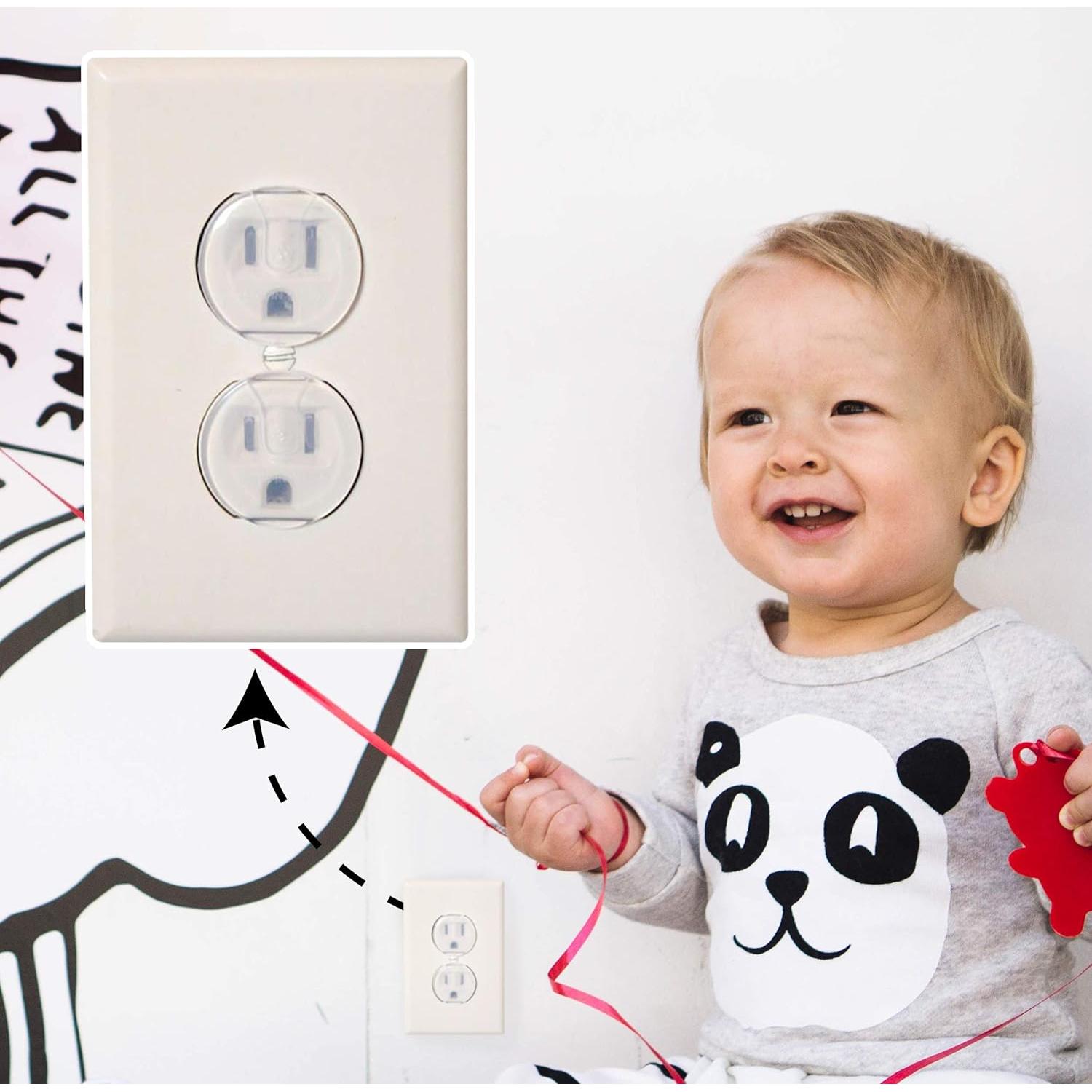 Cubiertas de Enchufe ABC123 - Paquete de 36 Protectores Eléctricos