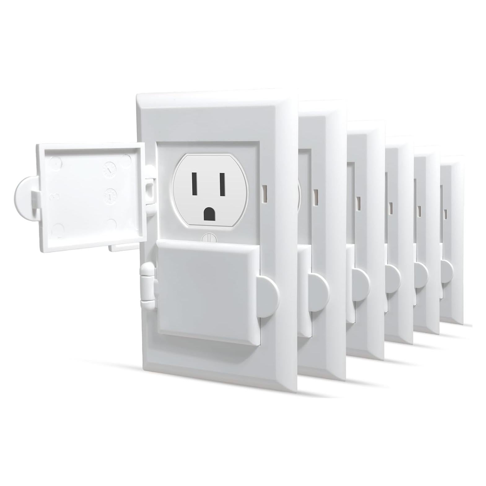 Cubiertas de Enchufes para Niños - Seguridad Infantil - Paquete de 6