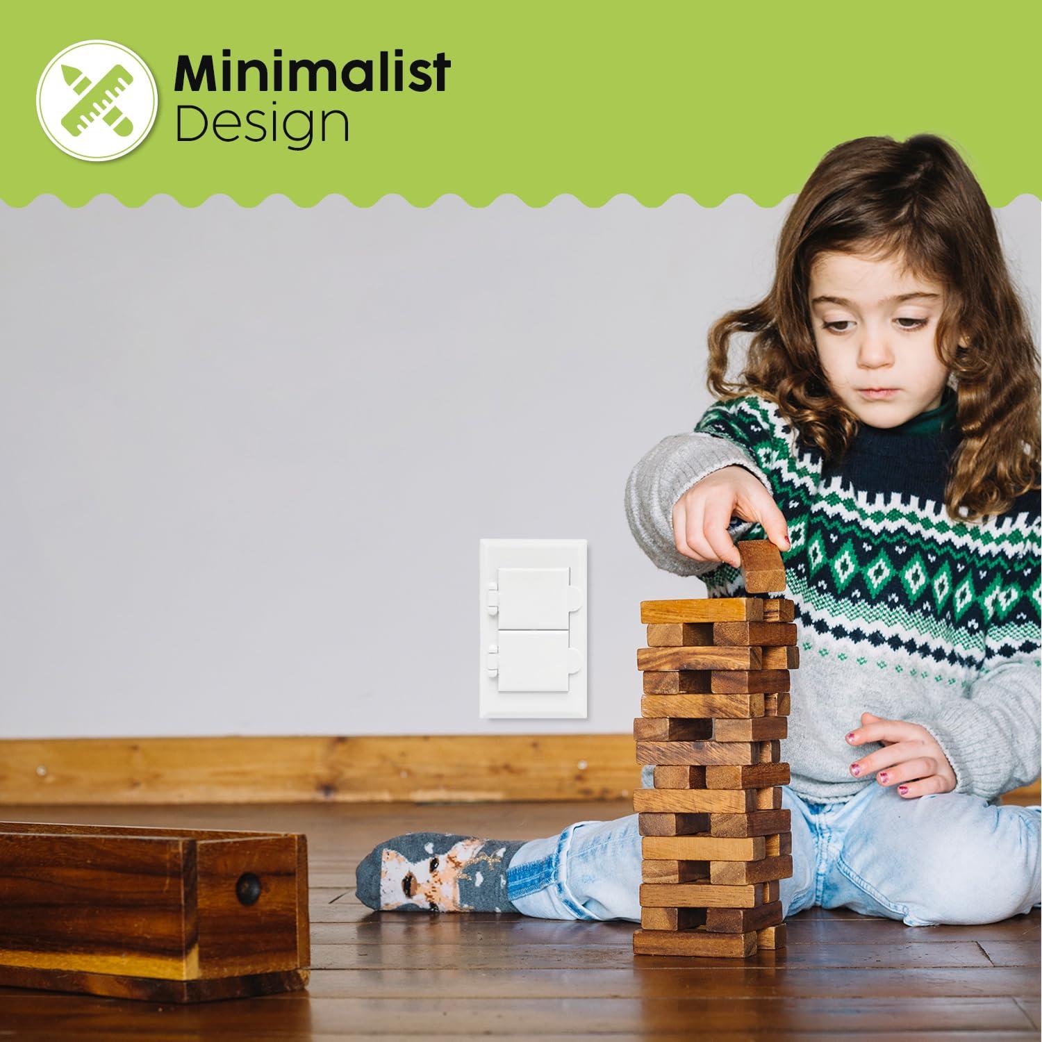 Cubiertas de Enchufes para Niños - Seguridad Infantil - Paquete de 6