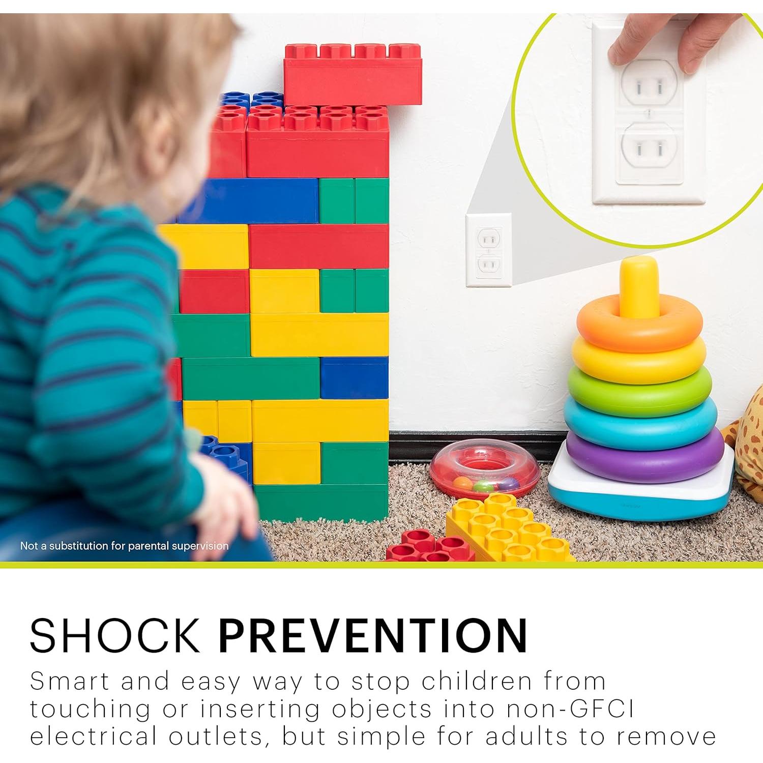 Cubiertas de Salida Doble Flex Power Gear - Paquete de 10