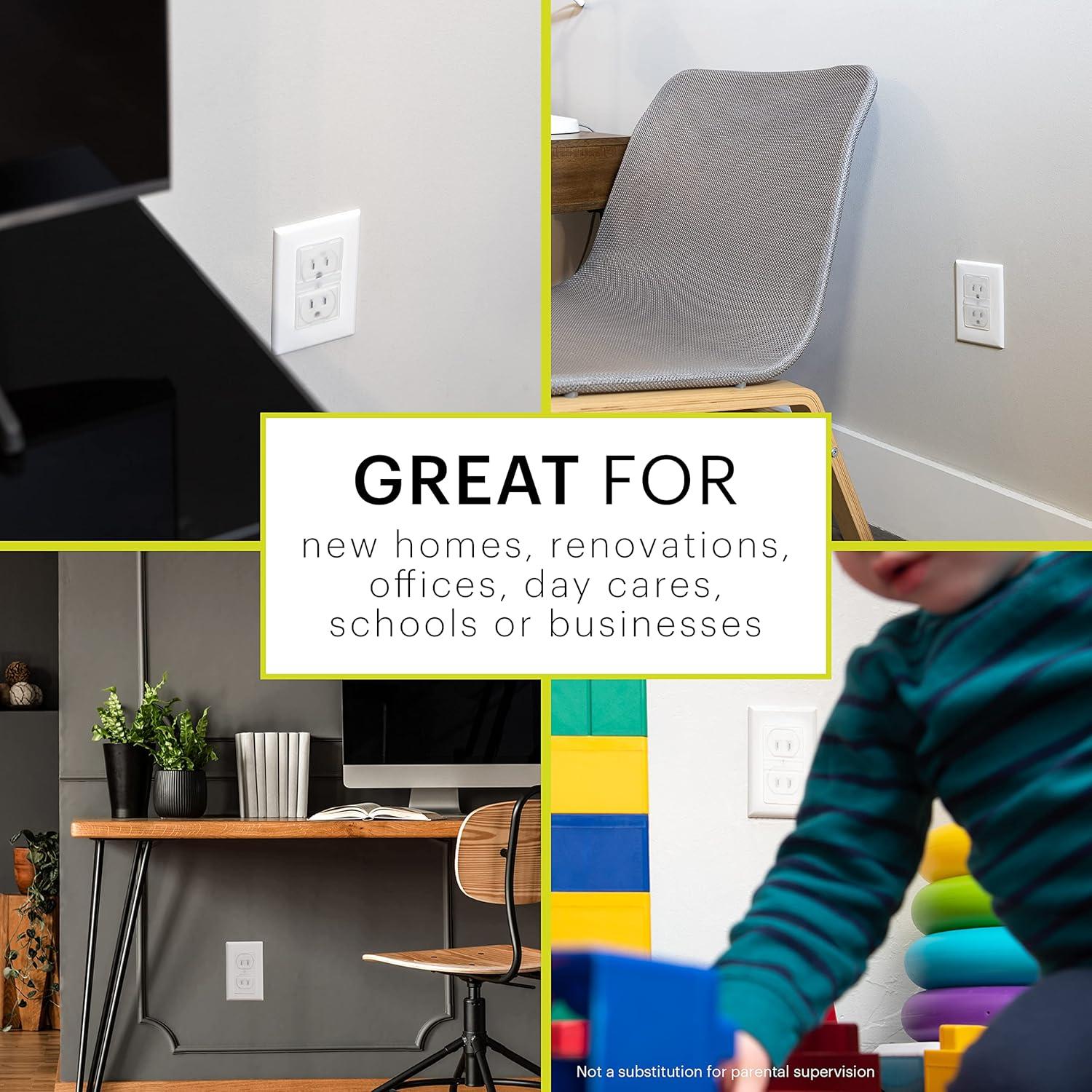 Cubiertas de Salida Doble Flex Power Gear - Paquete de 10