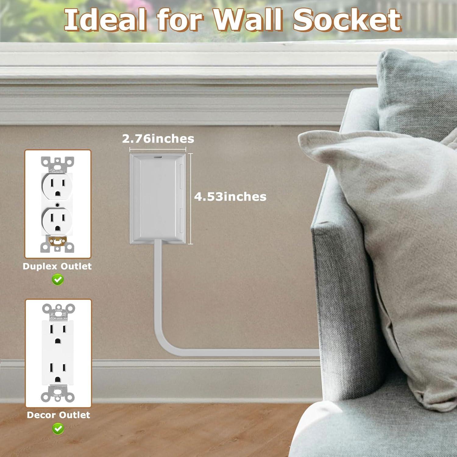 Cubierta de Enchufe Extensión 1.8m Terficer 5 Salidas AC