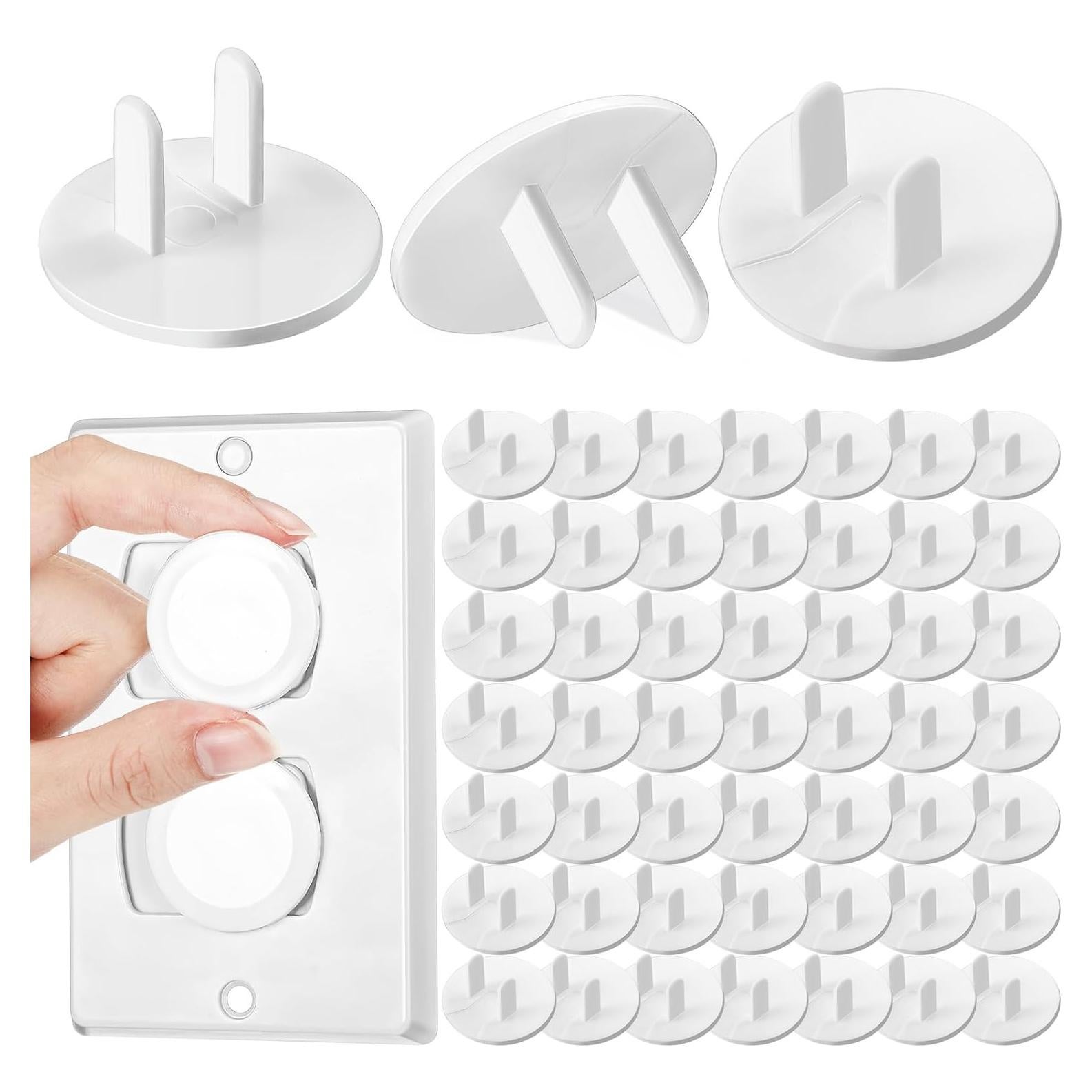 Cubiertas de Enchufes a Prueba de Niños Thyle 200 Pcs Blancas